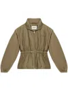 Isabel Marant Étoile Dastyni Coat In Green