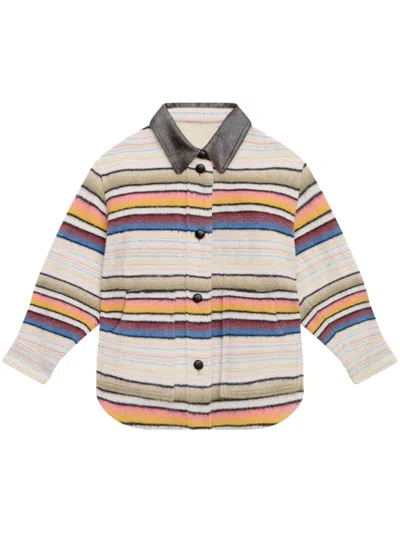 ISABEL MARANT ÉTOILE DAYVI STRIPED COAT