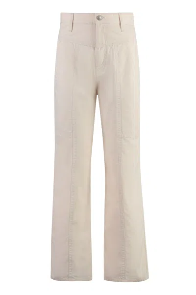 ISABEL MARANT ÉTOILE DRIANE COTTON TROUSERS