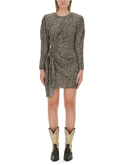 Marant Etoile Dulce Dress In Multicolour