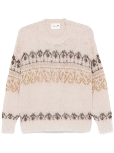 Marant Etoile Dully Sweater In Neutrals