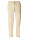 Isabel Marant Étoile Elasticated Drawstring Waistband Trousers In Ecru
