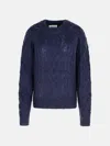 Isabel Marant Étoile 'elka' Navy Mohair Blend Sweater In Navy