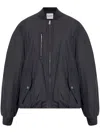 Isabel Marant Étoile Coleen Cotton-blend Bomber Jacket In Black