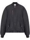 Isabel Marant Étoile Coleen Cotton-blend Bomber Jacket In Black