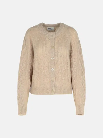 Isabel Marant Étoile 'ery' Beige Mohair Blend Sweater