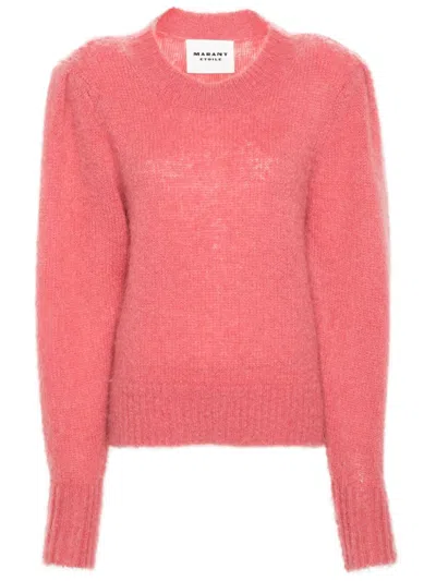 Isabel Marant Étoile Esmee Brushed Jumper In Pink