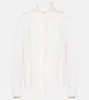 Isabel Marant Étoile Estela Broderie Anglaise-trim Shirt In White