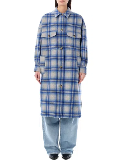 Marant Etoile Fontizi Coat In Blue