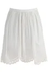 Isabel Marant Étoile Chic Francesca Mini Skirt In White (white)