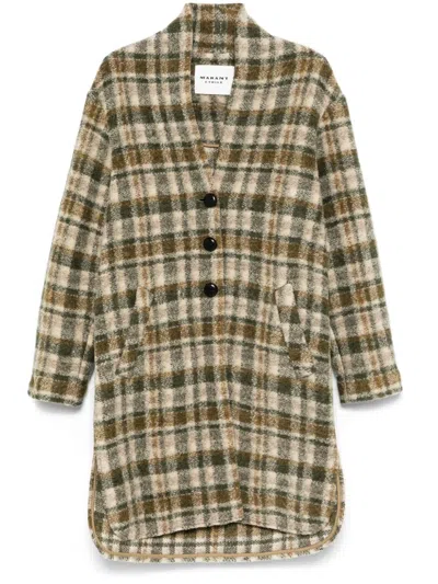 Isabel Marant Étoile Gabriel Coat In Beige