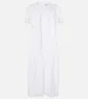 Isabel Marant Étoile Geralda Ruffled Cotton Maxi Dress In White