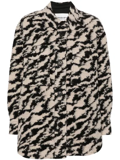 Isabel Marant Étoile Harveli Jacket In Neutrals