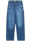 Isabel Marant Étoile Isabel Marant Etoile Solene Loose Fit Denim Jeans In Blue