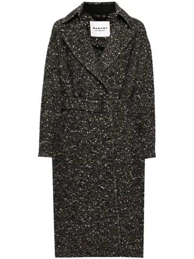 Isabel Marant Étoile Horia Coat In Black