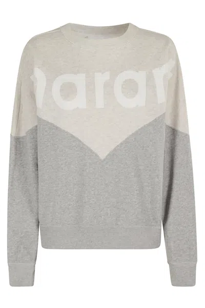 Marant Etoile Houston In Ecru Grey Ecgy