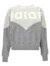 Isabel Marant Étoile Organic Cotton Houston Sweatshirt In Gray