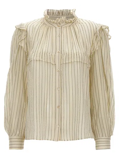 Marant Etoile Idety Shirt, Blouse In Neutral