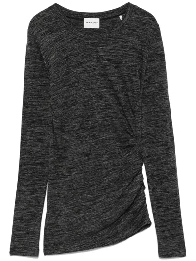 Isabel Marant Étoile Ineta T-shirt In Grey
