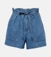 MARANT ETOILE IPOLYTE HIGH-RISE DENIM SHORTS