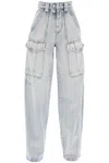 MARANT ETOILE ISABEL MARANT ETOILE HEILANI CARGO JEANS