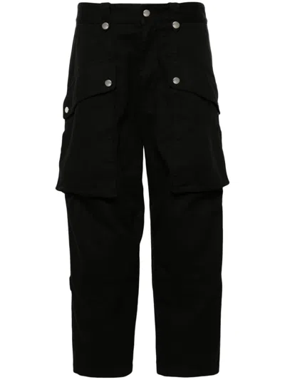 Isabel Marant Étoile Jannick Cargo Trousers In Black