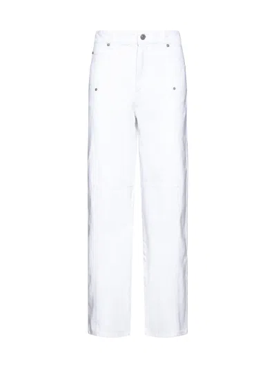 Marant Etoile Jeans In White