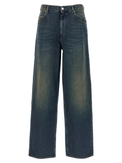 Isabel Marant Étoile Joanny Jeans In Fadedblue