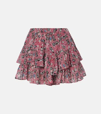 ISABEL MARANT ÉTOILE JOCADIA PRINTED COTTON VOILE SHORTS