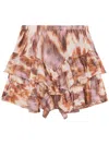 Isabel Marant Étoile Jocadia Shorts In Brown