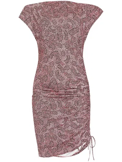 Isabel Marant Étoile Jovania Mini Dress In Multi