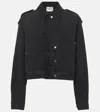 Isabel Marant Étoile Black Julie Denim Jacket In Black