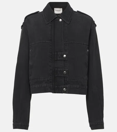 Isabel Marant Étoile Black Julie Denim Jacket