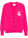 Isabel Marant Étoile Karin Cardigan In Pink