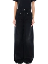 Isabel Marant Étoile Isabel Marant Etoile Lemony Denim In Black