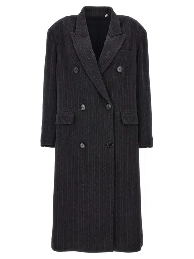 Isabel Marant Étoile Lexana Coat In Blue