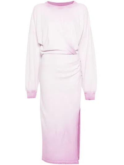 Isabel Marant Étoile Logo-embroidered Maxi Dress In White