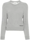 Isabel Marant Étoile Prissa Embroidered Sweatshirt In Grey