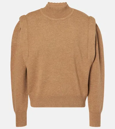 Isabel Marant Étoile Lucile Wool-blend Jumper In Brown