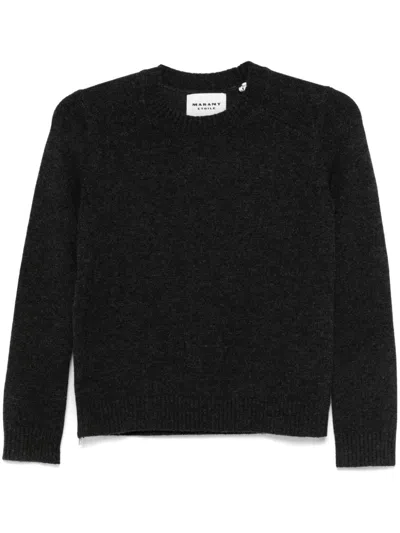 Isabel Marant Étoile Ludma Sweater In Faded_black