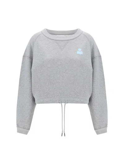 Isabel Marant Étoile Margo Sweatshirt In Grey