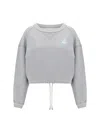 Isabel Marant Étoile Sweatshirt Isabel Marant Etoile Woman Color Grey In Grey/ice Blue