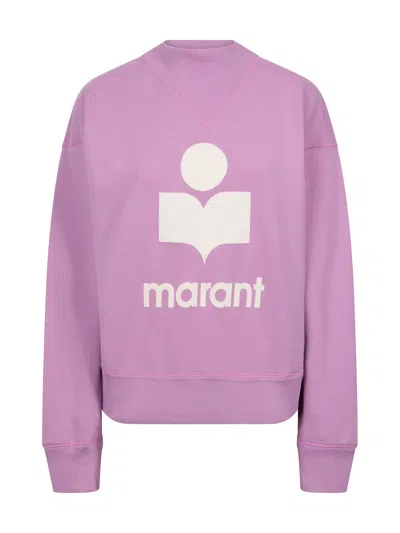 Marant Etoile Felpa Moby In Pink & Purple