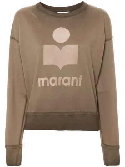 Isabel Marant Étoile Moby Sweatshirt In Khaki
