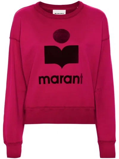 ISABEL MARANT ÉTOILE MOBYLI LOGO-PRINT SWEATSHIRT