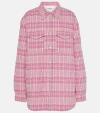 Isabel Marant Étoile Mysen Cotton Shirt Jacket In Multicoloured