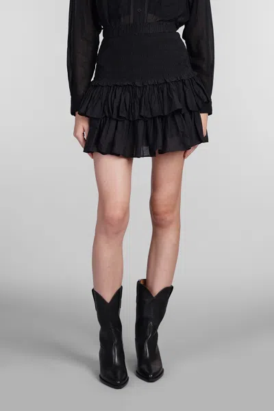 Marant Etoile Naomi Short Dress In Black