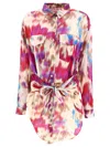 Isabel Marant Étoile Multicolor Cotton Shirt Nueva Dress
