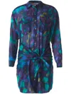 Isabel Marant Étoile Nueva Printed Cotton Shirt Dress In Multicolour