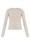 Isabel Marant Étoile Obira Burshed-knit Jumper In Neutrals